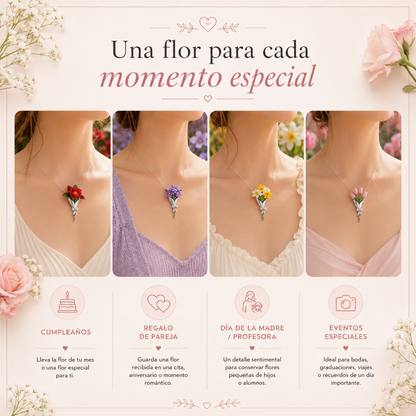 Collar De Bouquet Floral